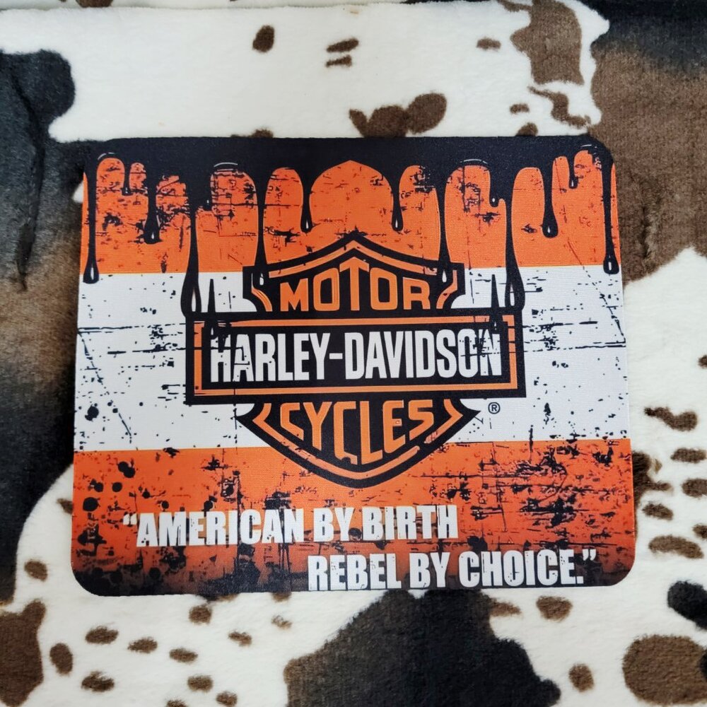 Harley Davidson Custom Computer Mouse Pad - Picture 8 of 8